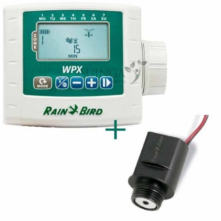 Programmateur d'irrigation Rain Bird 9V WPX1/ESP 9V + Solénoïde pour valves électroniques 9V latch Rain Bird