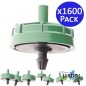 Pack 1600 Gotero Autocompensante 8 Litros, Goteros Seta No desmontables para Riego, Plantas, Agricultura, Tuberia 16mm Pack 1600 Gotero Autocompensante 8 Litros, Goteros Seta No desmontables para Riego, Plantas, Agricultura, Tuberia 16mm