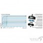 Pack 400 Gotero Autocompensante Antidrenante 8 Litros, Goteros Seta No desmontables para Riego, Agricultura, Tuberia 16mm Pack 400 Gotero Autocompensante Antidrenante 8 Litros, Goteros Seta No desmontables para Riego, Agricultura, Tuberia 16mm