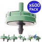 Lot de 600 Goutteur anti-drainage et autorégulant d'irrigation 8 litres, Champignon Lot de 600 Goutteur anti-drainage et autorégulant d'irrigation 8 litres, Champignon