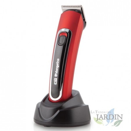  Orbegozo wiederaufladbare elektrische Haarschneidemaschine.  Abnehmbarer Kopf und Klingen.  INOX-Klinge.  5 Schnittpositionen: 