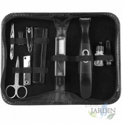 Tondeuse à cheveux professionnelle pour hommes-Kit de coupe et de tondeuse à cheveux Zero Gap T-Blade