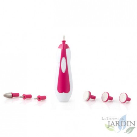  Orbegozo Maniküre- und Pediküre-Set.  2 Geschwindigkeiten.  LED-Licht zur Beleuchtung der Nägel.  Inklusive Koffer.