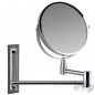 Espejo de pared multiorientable 360º Orbegozo, 17 cm diámetro, doble cara A sin aumento, B aumento 5X Espejo de pared multiorientable 360º Orbegozo, 17 cm diámetro, doble cara A sin aumento, B aumento 5X