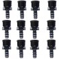 100 x Enlace rosca hembra riego por goteo 16mm x 3/4'', conector grifo a tubo 16mm