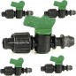 Set di 5 Valvola di Intercettazione Nastro Irriguo a Goccia 16mm alla Presa Set di 5 Valvola di Intercettazione Nastro Irriguo a Goccia 16mm alla Presa