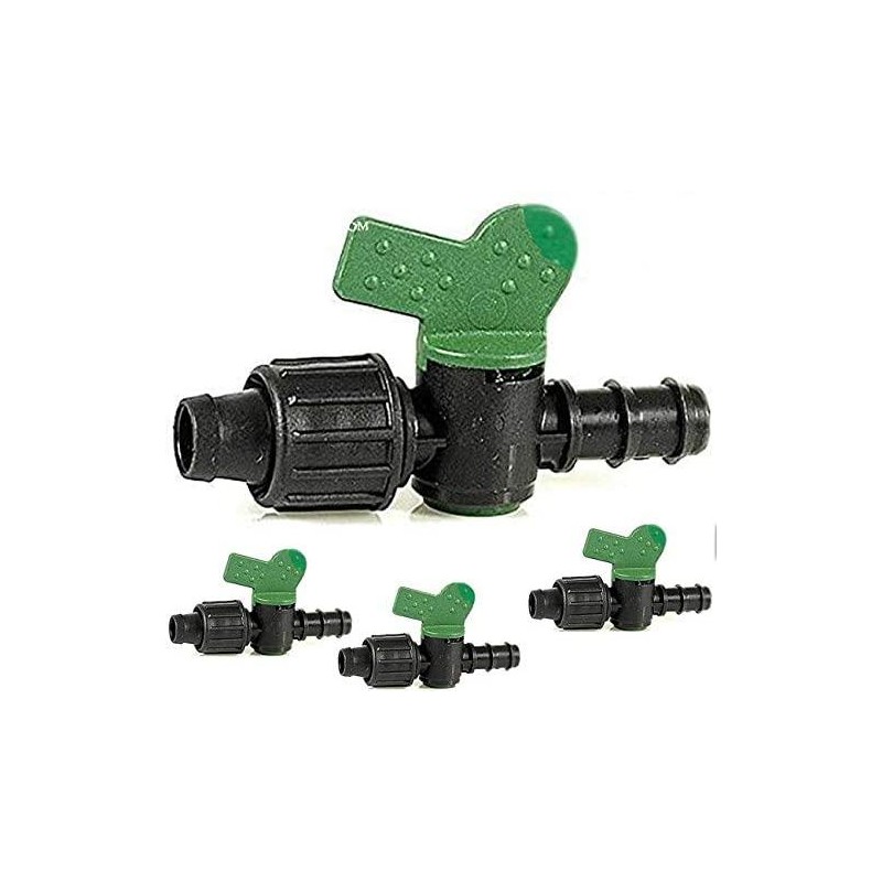 Set di 10 Chiave di passaggio a Goccia 16mm a Nastrod'irrigazione a goccia 16 mm