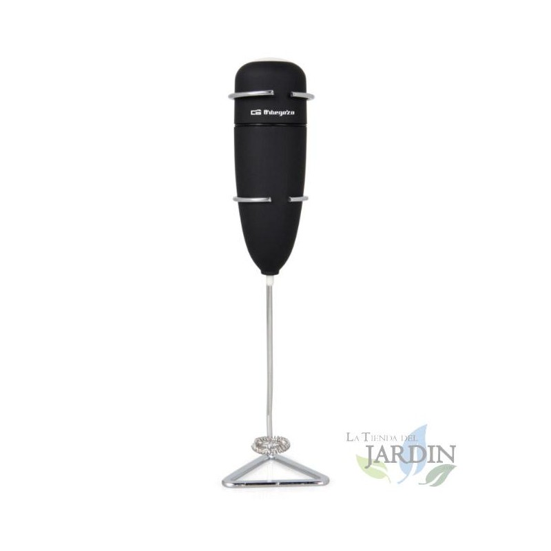 Orbegozo milk frother. Create foamy milk in seconds. Includes support. Orbegozo milk frother. Create foamy milk in seconds. Includes support.