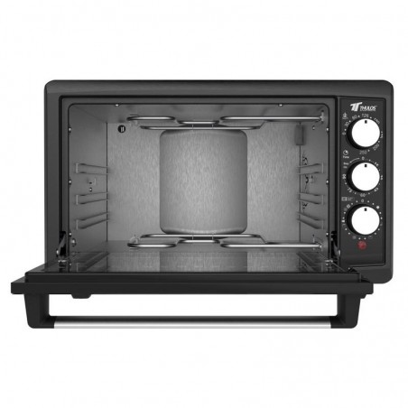 Forno elétrico de convecção com função de assar, 46 litros, 1800 W 58.3x43.8x36.1 x 43,8 x 36,1 cm