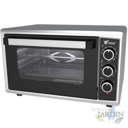 Forno elétrico de convecção com função de assar, 50 litros, 2000W 58.3x49.8x36.2 cm