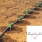 Cinta plana Riego por Goteo 16mm, Tubo riego por goteo cada 20 cm, 2600 m, Tuberia plana agricola de caudal 1,5 litros/hora Cinta plana Riego por Goteo 16mm, Tubo riego por goteo cada 20 cm, 2600 m, Tuberia plana agricola de caudal 1,5 litros/hora