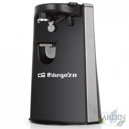  Multifunction electric can opener 3 in 1 Orbegozo.  Removable stainless steel blade.  Power 60W.