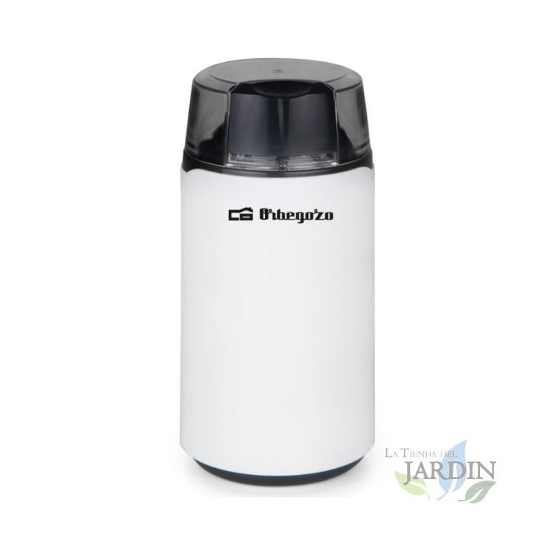 Orbegozo coffee grinder. Power 200W. Stainless steel blade. Orbegozo coffee grinder. Power 200W. Stainless steel blade.