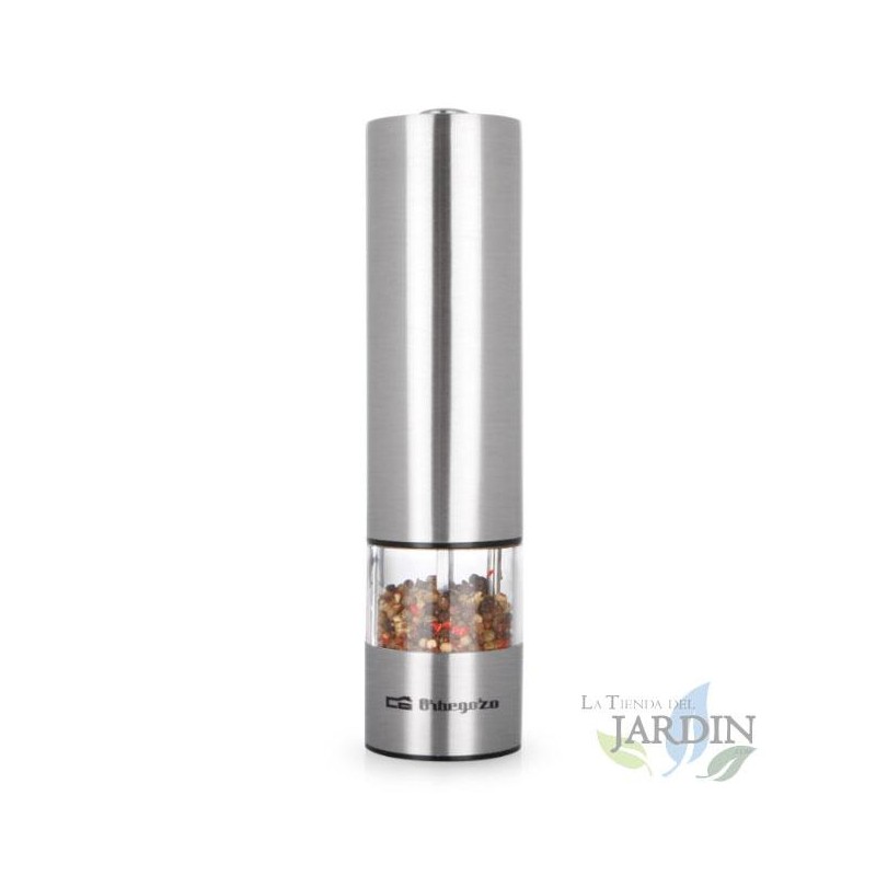Orbegozo pepper and salt mill. High precision adjustable grinder adjustable from coarse to fine. Orbegozo pepper and salt mill. High precision adjustable grinder adjustable from coarse to fine.