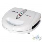 Orbegozo White Sandwich Maker. For 2 sandwiches. It doesn't cut the sandwich. Non-stick coating. Power 800W. Orbegozo White Sandwich Maker. For 2 sandwiches. It doesn't cut the sandwich. Non-stick coating. Power 800W.