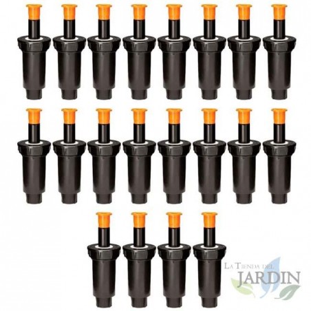 Lot de 20 Diffuseur d'arrosage Rain Bird 1802, Tuyère d'irrigation hauteur de tige 5 cm