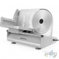 Orbegozo metal slicer. Power 150 W. Stainless steel blade. Adjustment of slice thickness. Orbegozo metal slicer. Power 150 W. Stainless steel blade. Adjustment of slice thickness.