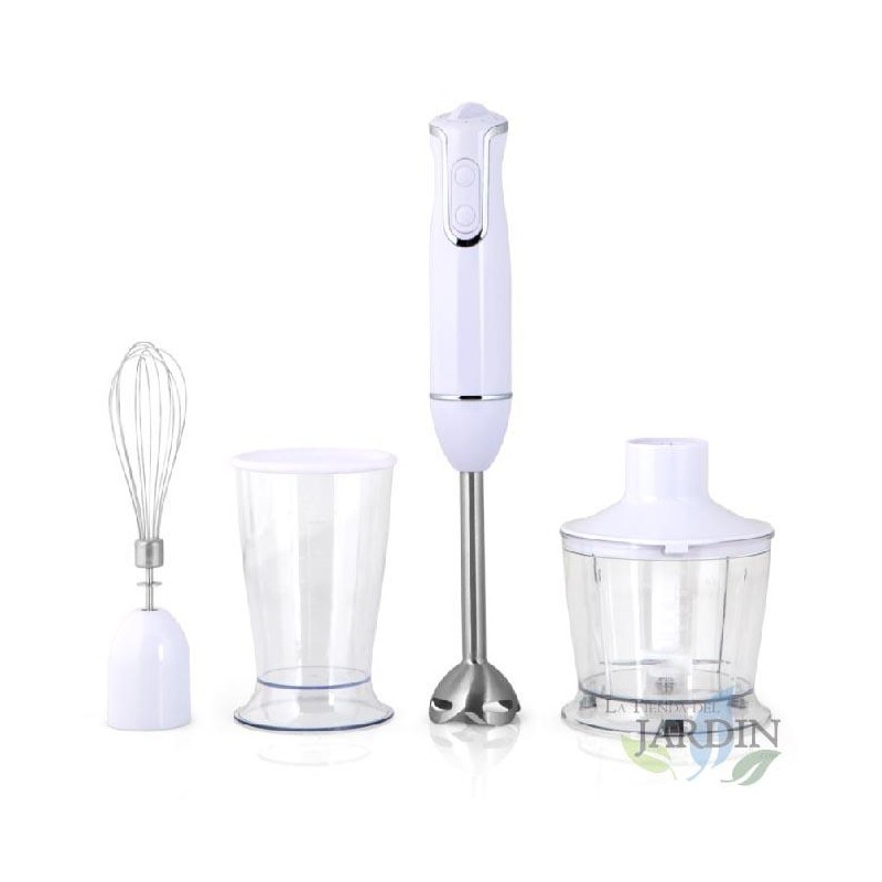 Frullatore per tritacarne Orbegozo. 2 velocità. Miscelatore da 600 ml e misurino. Tritatutto universale con coperchio 500 ml. Po Frullatore per tritacarne Orbegozo. 2 velocità. Miscelatore da 600 ml e misurino. Tritatutto universale con coperchio 500 ml. Po