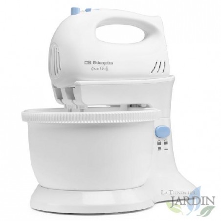  Mixer Kneter mit Schüssel 3,5 Liter Orbegozo.  5 Geschwindigkeiten.  TURBO-Funktion.  Schlagen, zusammensetzen, mischen, emulgi