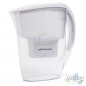 Orbegozo water purifying jug. Includes 3 filter cartridges. Total capacity 2.4 liters, 1.2 liters of filtered water. Orbegozo water purifying jug. Includes 3 filter cartridges. Total capacity 2.4 liters, 1.2 liters of filtered water.