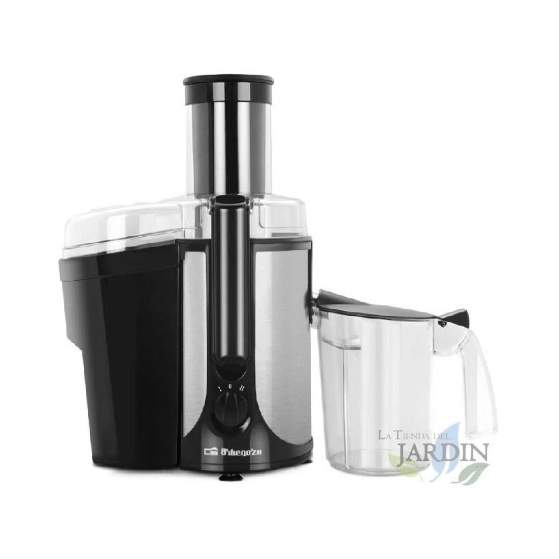 Orbegozo-Mixer. Leistung 1200 W (19.000 U/min). 2 Geschwindigkeiten. Extra breiter Einfüllstutzen: 8,5 cm Orbegozo-Mixer. Leistung 1200 W (19.000 U/min). 2 Geschwindigkeiten. Extra breiter Einfüllstutzen: 8,5 cm