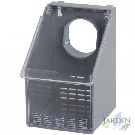  Futterspender für Tauben, Vögel und Rebhühner aus Kunststoff