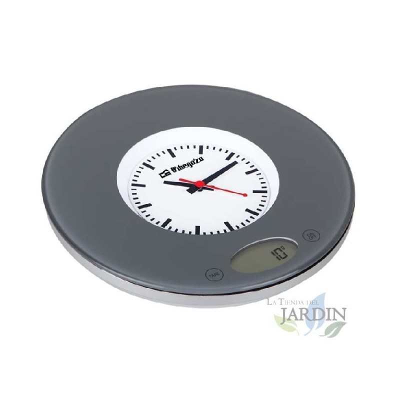 Orbegozo electronic kitchen weight.  Digital display.  Touch sensor.  Max capacity: 3kg.  Scaling: 1g.  Orbegozo electronic kitchen weight.  Digital display.  Touch sensor.  Max capacity: 3kg.  Scaling: 1g.