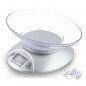 Balance de cuisine precision Orbegozo, 1g-3Kg. Écran LCD de 17,5 mm. Bol transparent