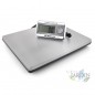 Orbegozo stainless steel scale.  Screen to hang on the wall or with support support.  Maximum capacity 200 kg. Orbegozo stainless steel scale.  Screen to hang on the wall or with support support.  Maximum capacity 200 kg.