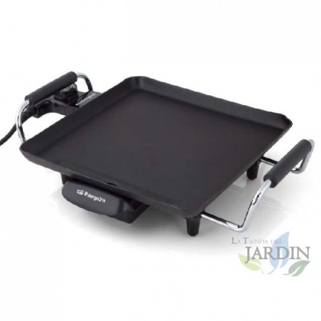 Tábua para grelhar, termostato ajustável, superfície 275x275 mm, antiaderente, 1500W, grelhar, antiaderente