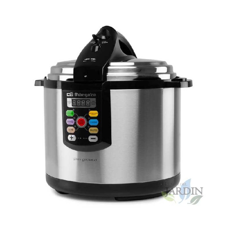 Panela de pressão elétrica programável, 8L, timer até 24 horas, cozimento ultra rápido, panela de pressão, programável, 8L