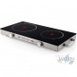 Orbegozo double ceramic hob. Tempered glass surface. Cooking surface diameter 205 mm + 170mm. Orbegozo double ceramic hob. Tempered glass surface. Cooking surface diameter 205 mm + 170mm.