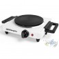 Orbegozo electric plate. Power: 1500 W. 185mm in diameter. Adjustable thermostat. Orbegozo electric plate. Power: 1500 W. 185mm in diameter. Adjustable thermostat.