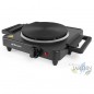 Orbegozo electric plate. Power 1500W. 185mm diameter. Adjustable intensity thermostat. Orbegozo electric plate. Power 1500W. 185mm diameter. Adjustable intensity thermostat.