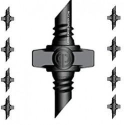 100 x 4,5 mm Mikroröhrchen-Verbindungsstücke. Tip/Tip-Verbindungsstücke zum Verbinden von 3 x 5 mm und 4,5 x 6,5 mm Mikroröhrche