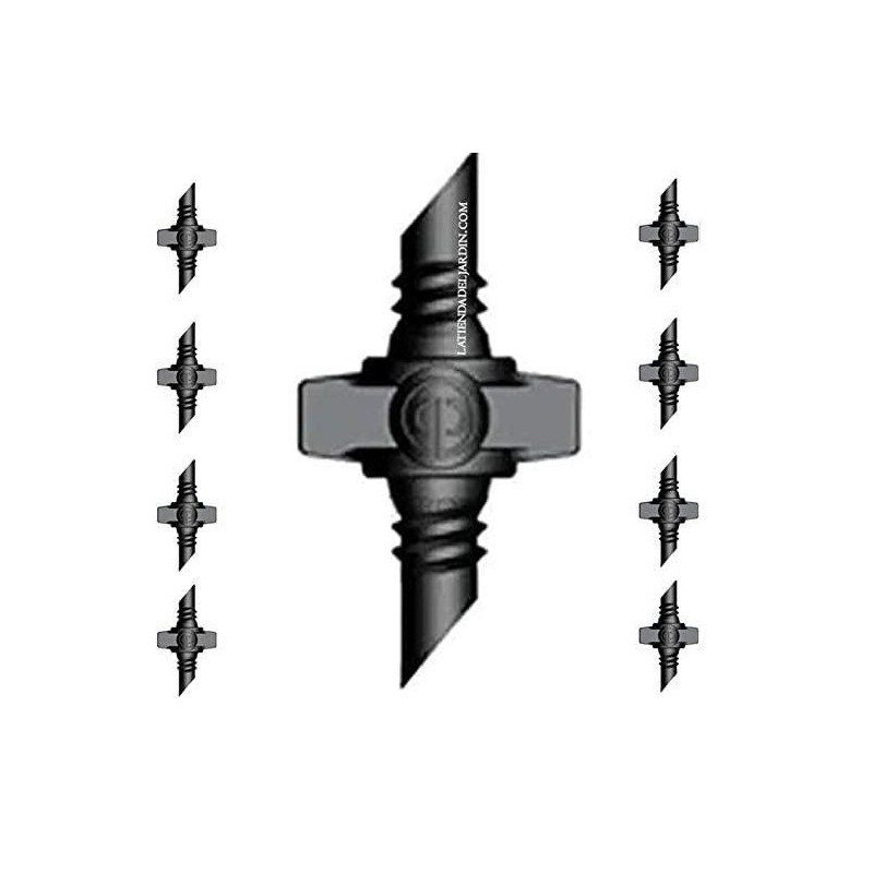 100 Stück 4,5 mm Mikroröhrchen-Verbindung. Spitze/Spitze-Verbindung zum Verbinden von 3 x 5 mm und 4,5 x 6,5 mm Mikroröhrchen	 100 Stück 4,5 mm Mikroröhrchen-Verbindung. Spitze/Spitze-Verbindung zum Verbinden von 3 x 5 mm und 4,5 x 6,5 mm Mikroröhrchen