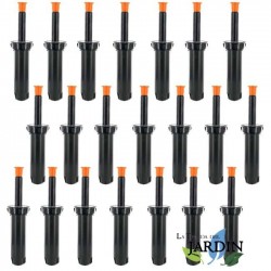 Lot de 20 diffuseurs d'irrigation Rain Bird 1804, hauteur de tige 10 cm