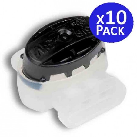 Pack 10 Conector estanco 3 cables electricos DBM 1,5 mm 30V máximo, relleno de resinas para extender o reparar