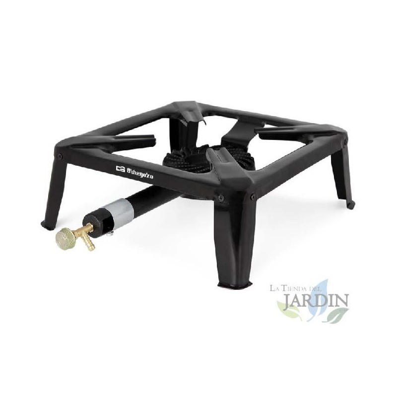 Gas stove.  Power: 7,000W.  Cast iron burner.  Outside use.