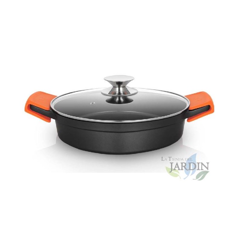  Low cast aluminum saucepan Orbegozo FULL INDUCTION Ø 24cm.
