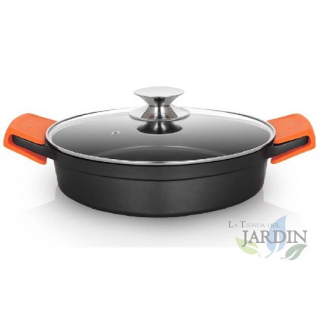 Orbegozo FULL INDUCTION niedriger Kochtopf aus Aluminiumguss Ø 24 cm.