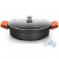 Low cast aluminum saucepan Orbegozo FULL INDUCTION Ø 32cm.