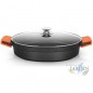Cacerola baja de aluminio fundido Orbegozo FULL INDUCTION, Ø 36cm, Cacerola aluminio fundido, Cacerola inducción Cacerola baja de aluminio fundido Orbegozo FULL INDUCTION, Ø 36cm, Cacerola aluminio fundido, Cacerola inducción
