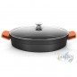 Cacerola baja de aluminio fundido Orbegozo FULL INDUCTION, Ø 40cm, Cacerola aluminio fundido, Cacerola inducción Cacerola baja de aluminio fundido Orbegozo FULL INDUCTION, Ø 40cm, Cacerola aluminio fundido, Cacerola inducción