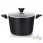 Deep saucepan Orbegozo in forged aluminum 20cm. 3.5 L capacity. Non-stick marble coating. Deep saucepan Orbegozo in forged aluminum 20cm. 3.5 L capacity. Non-stick marble coating.