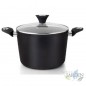 Poêle creuse Orbegozo en aluminium forgé 24cm. Capacité 6 L. Revêtement marbre anti-adhérent Poêle creuse Orbegozo en aluminium forgé 24cm. Capacité 6 L. Revêtement marbre anti-adhérent