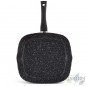Frigideira de alumínio forjado, Revestimento de pedra, Antiaderente, Frigideira Frigideira de alumínio forjado, Revestimento de pedra, Antiaderente, Frigideira