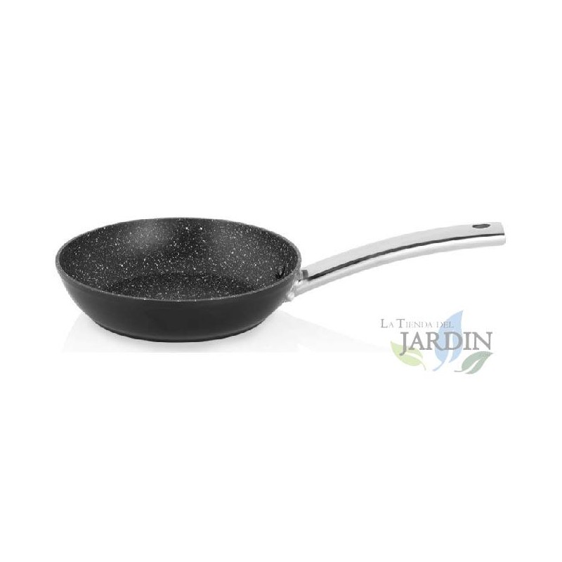 Bratpfanne aus geschmiedetem Aluminium 20 CM Orbegozo. Antihaft-Steinbeschichtung. Griff aus Edelstahl. Bratpfanne aus geschmiedetem Aluminium 20 CM Orbegozo. Antihaft-Steinbeschichtung. Griff aus Edelstahl.