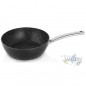 Deep forged aluminum frying pan 20 CM Orbegozo. Non-stick stone coating. Stainless steel handle. Deep forged aluminum frying pan 20 CM Orbegozo. Non-stick stone coating. Stainless steel handle.