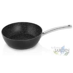 Forged aluminum deep frying pan 28 CM Orbegozo.
